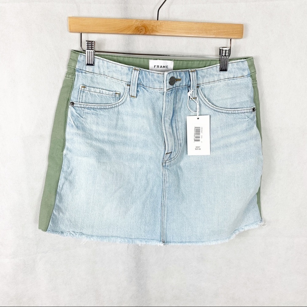 Frame Le mini cargo skirt size 27